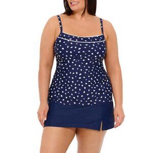 NWOT Christina Women's 2 Piece Tankini Swimwear Swimsuit Bathing Suit Set